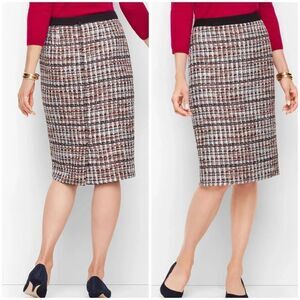 Talbots Tweed Pencil Skirt size 6P